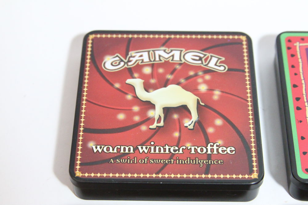 Camel Exotic Blends Cigarette Tins