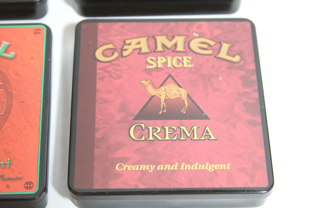 Camel Exotic Blends Cigarette Tins