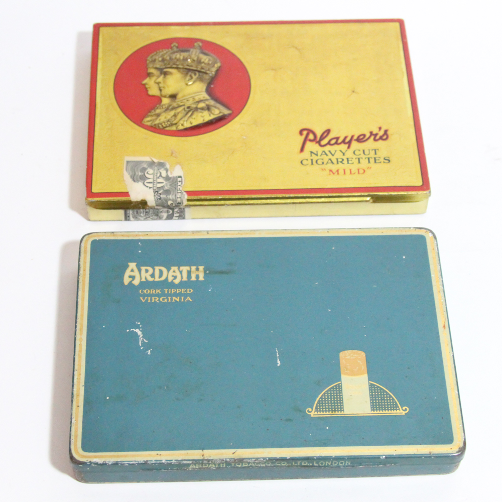 Vintage Cigarette Tins