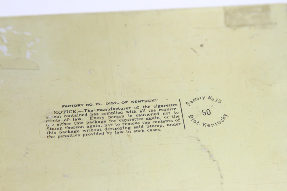 Vintage "Old Gold" Cigarette Tin