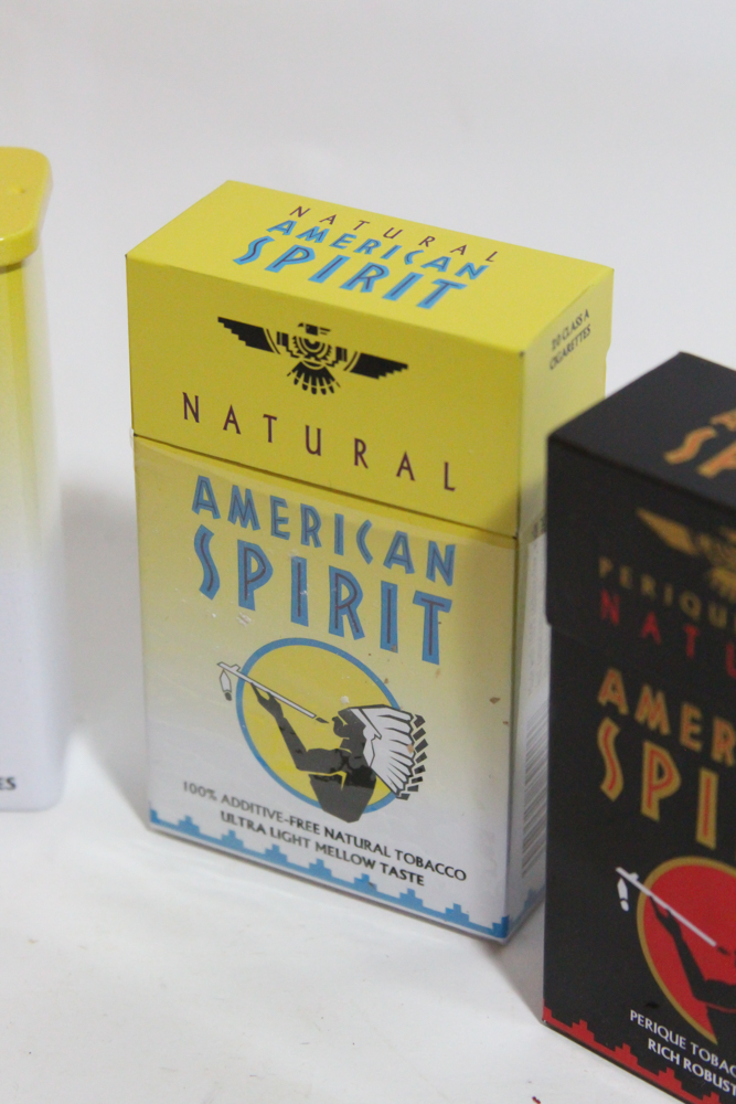 Natural American Spirit Cigarette Tins