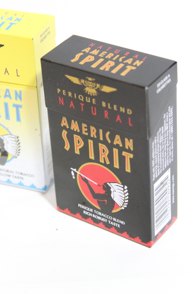 Natural American Spirit Cigarette Tins