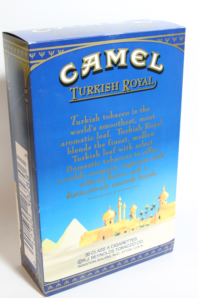 Camel Turkish Royal Cigarette Box Counter Display