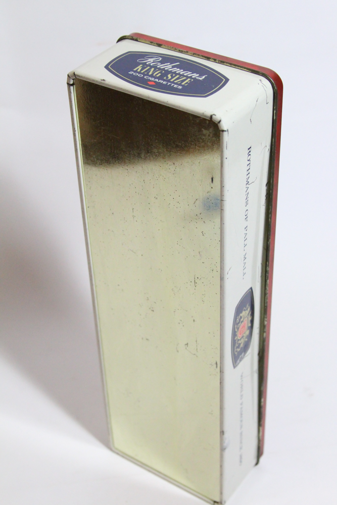 Rothmans of Pall Mall Cigarette Tin with Dragon Motif