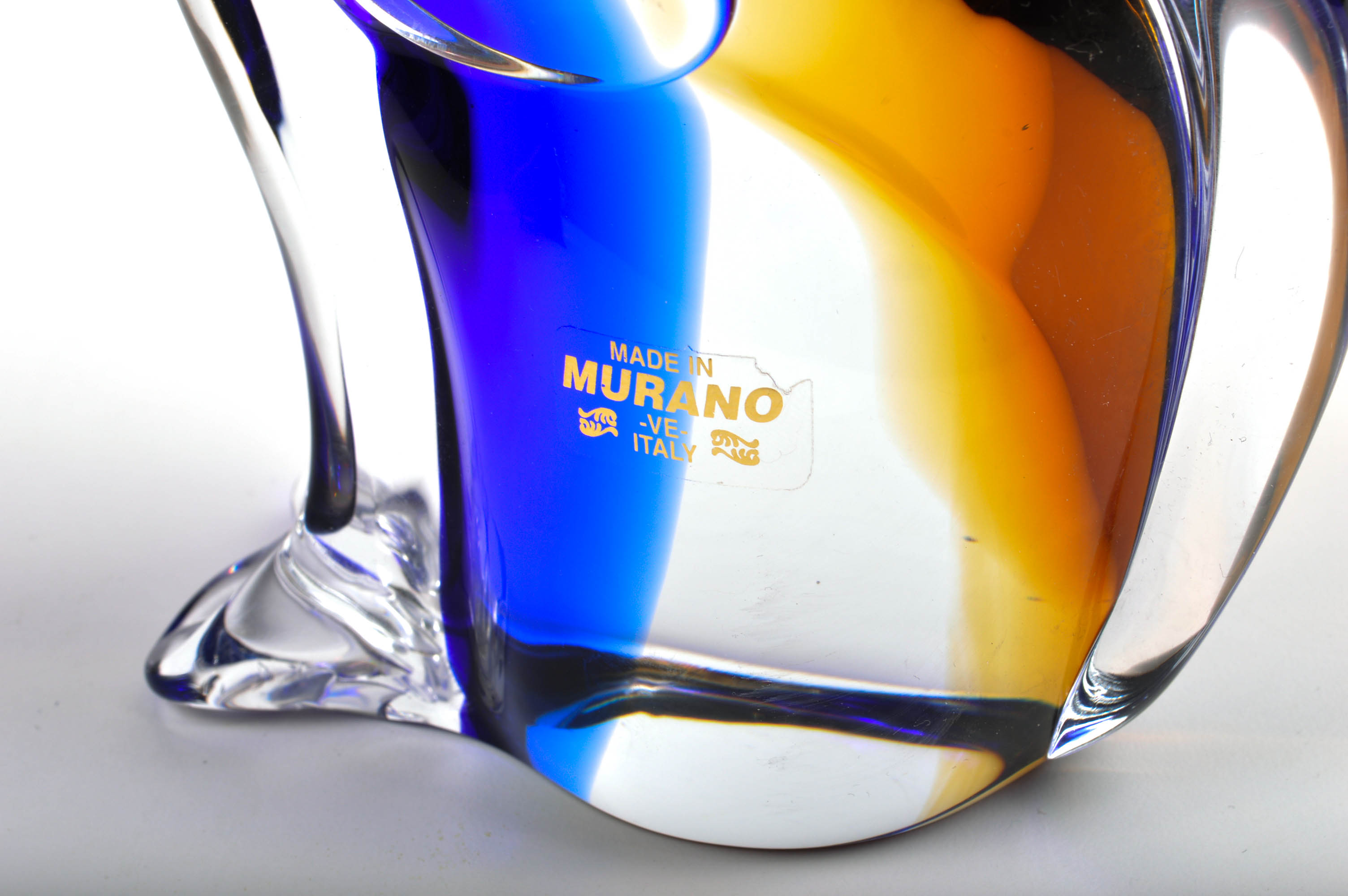 Rubelli Signed Limited Edition Murano Glass Cats