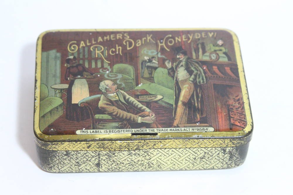 Circa 1930 Gallaher's Rich Dark Honeydew Tobacco Tins