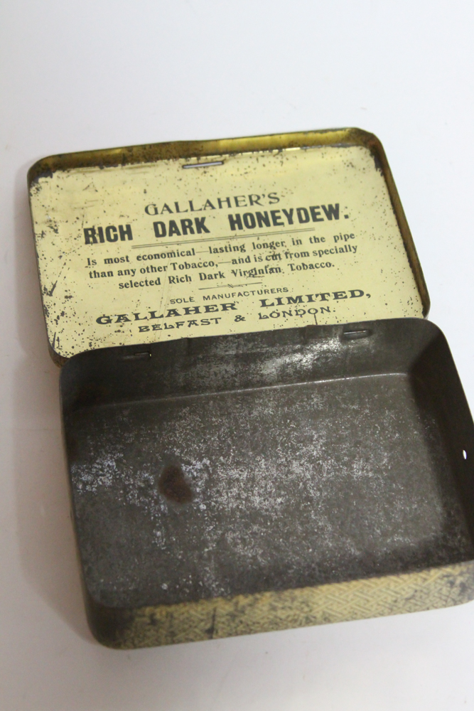 Circa 1930 Gallaher's Rich Dark Honeydew Tobacco Tins