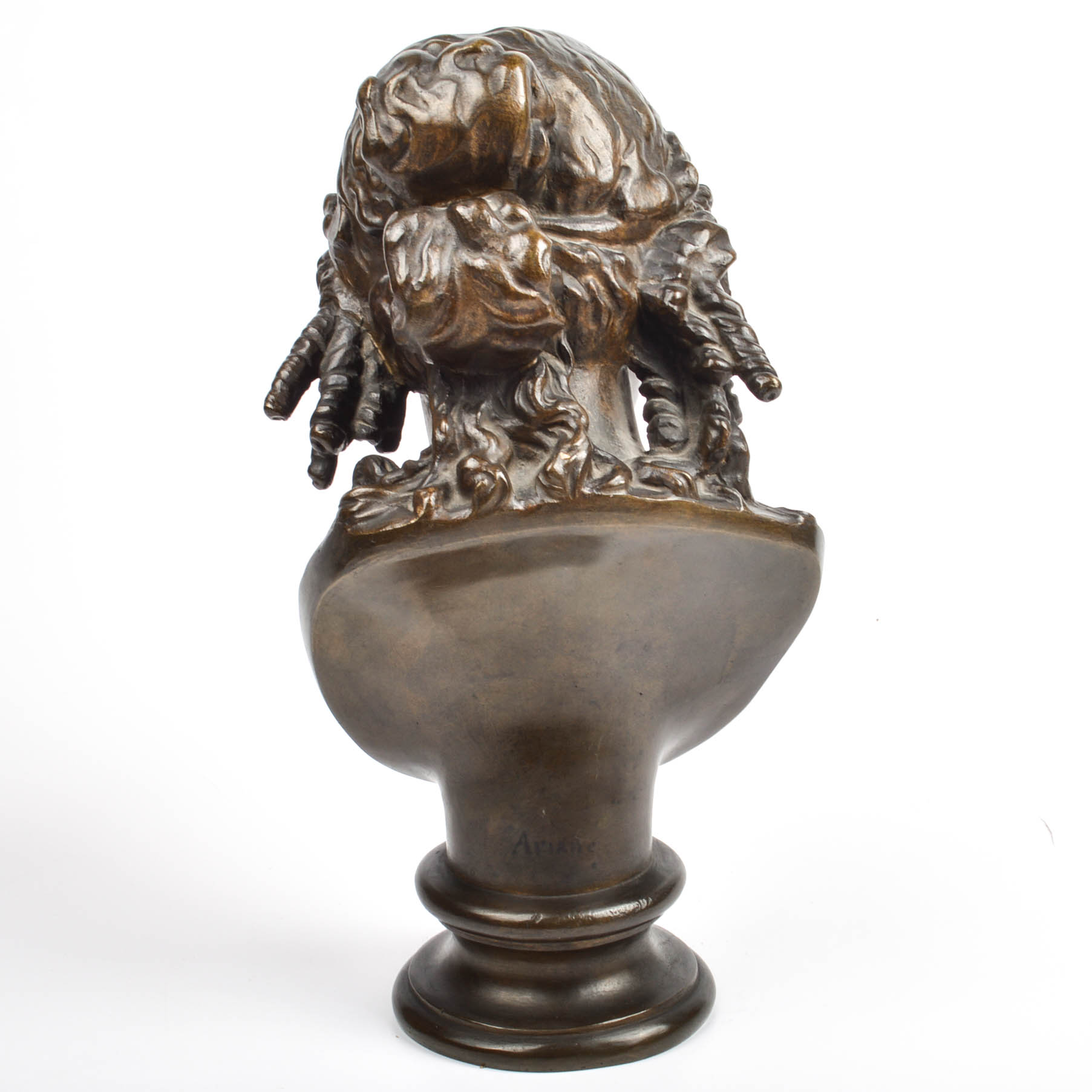 Bronze Finished Female Bust