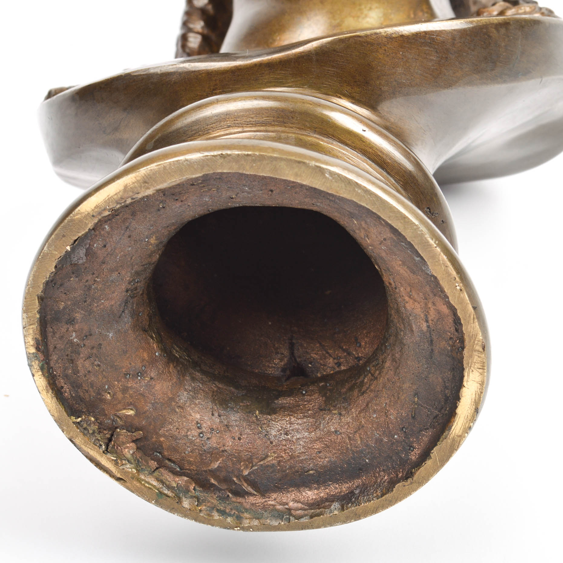 Bronze Finished Female Bust