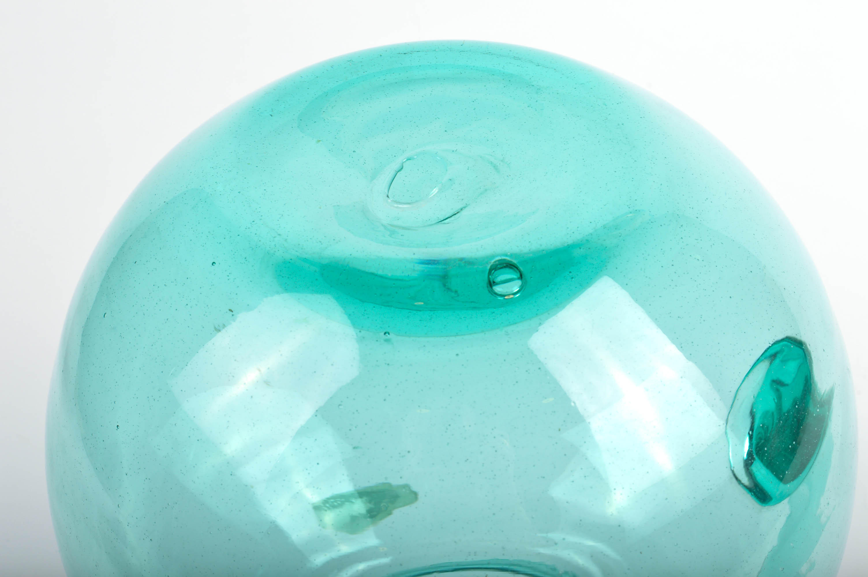 Two Vintage Blenko Glass Pitchers