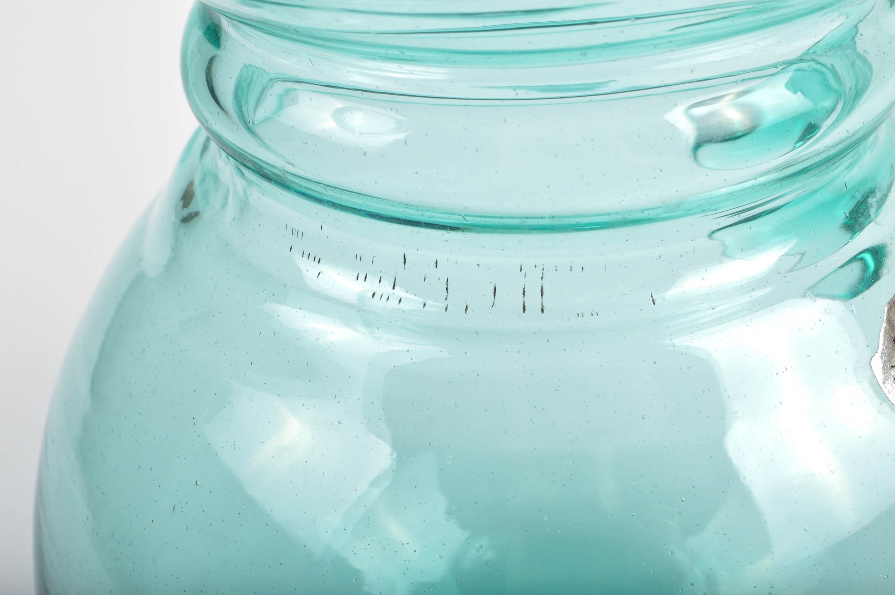 Two Vintage Blenko Glass Pitchers