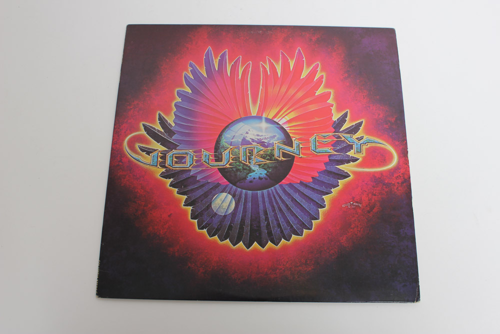 Journey LPs and Photo Book Including "Frontiers," "Greatest Hits"