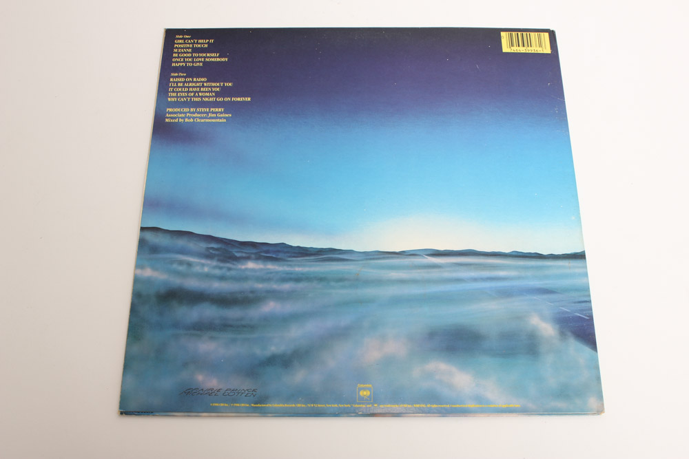 Journey LPs and Photo Book Including "Frontiers," "Greatest Hits"