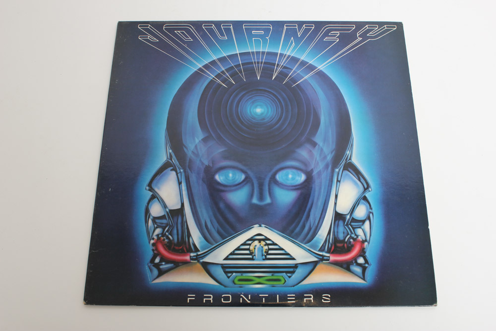 Journey LPs and Photo Book Including "Frontiers," "Greatest Hits"