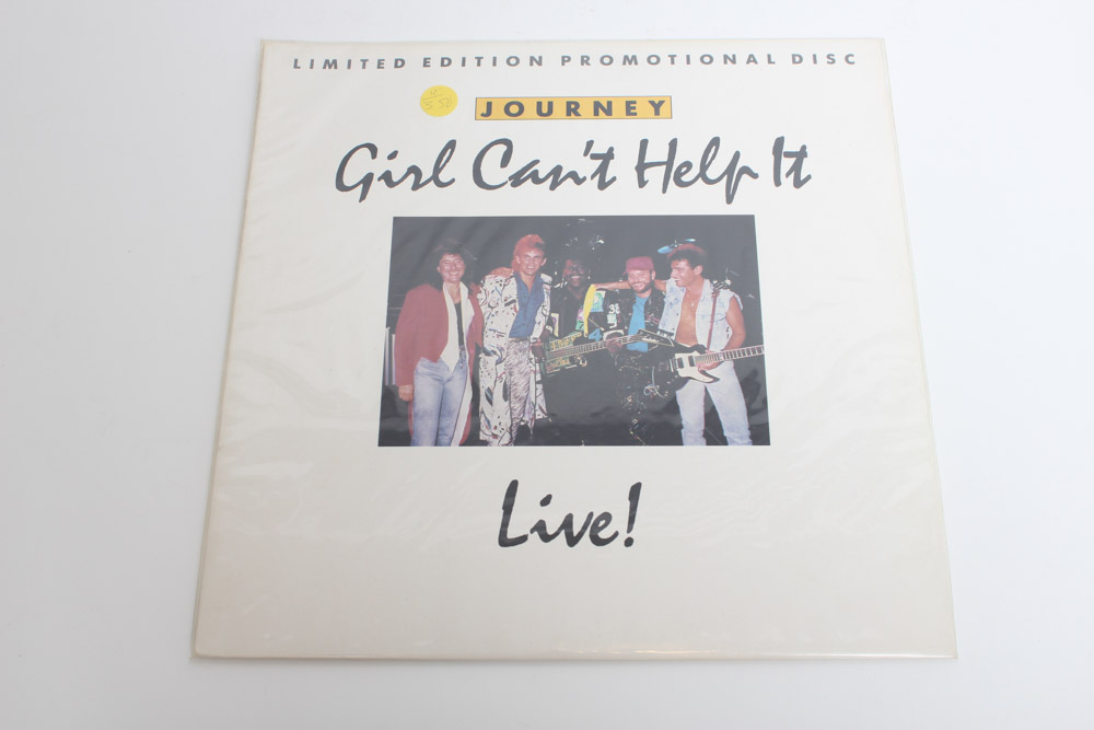 Journey LPs and Photo Book Including "Frontiers," "Greatest Hits"