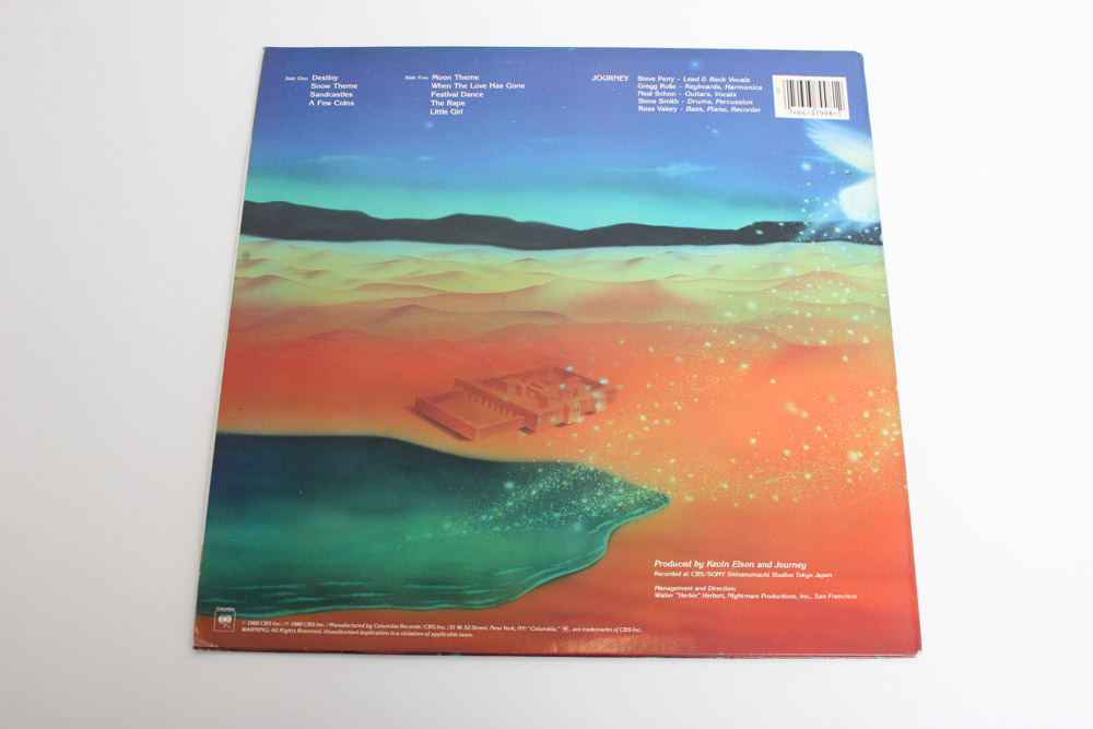 Journey LPs and Photo Book Including "Frontiers," "Greatest Hits"