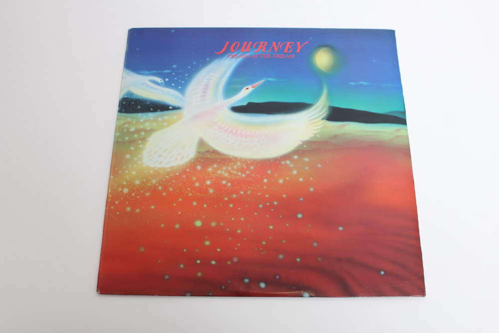 Journey LPs and Photo Book Including "Frontiers," "Greatest Hits"