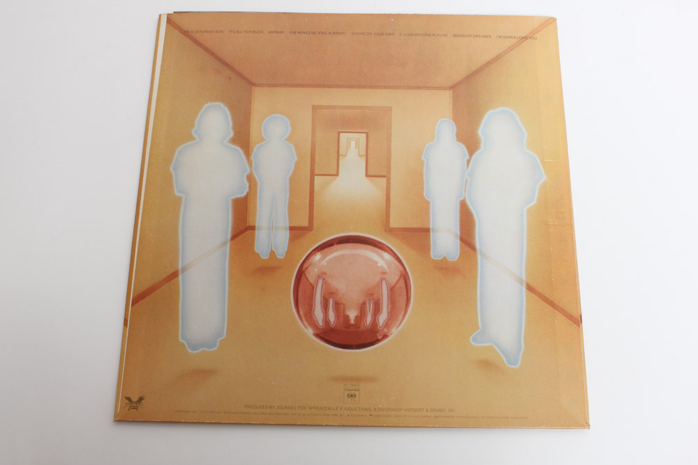 Journey LPs and Photo Book Including "Frontiers," "Greatest Hits"