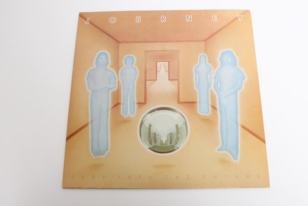 Journey LPs and Photo Book Including "Frontiers," "Greatest Hits"