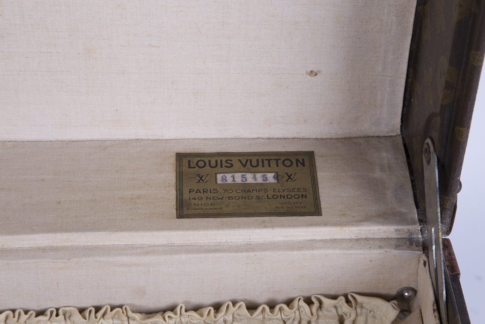 Antique Louis Vuitton Suitcase