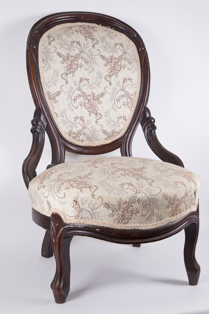 Balloon Back Parlor Chair