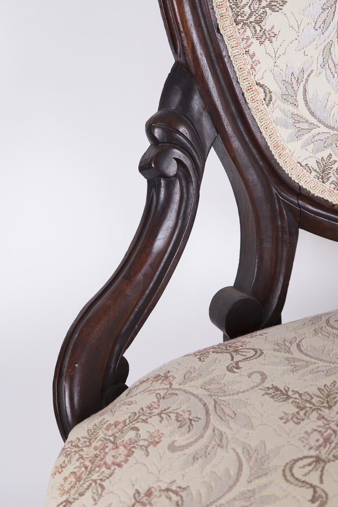 Balloon Back Parlor Chair