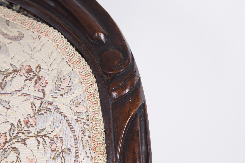 Balloon Back Parlor Chair