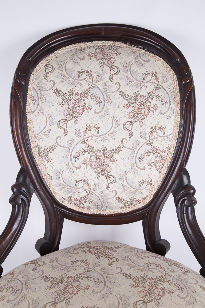 Balloon Back Parlor Chair