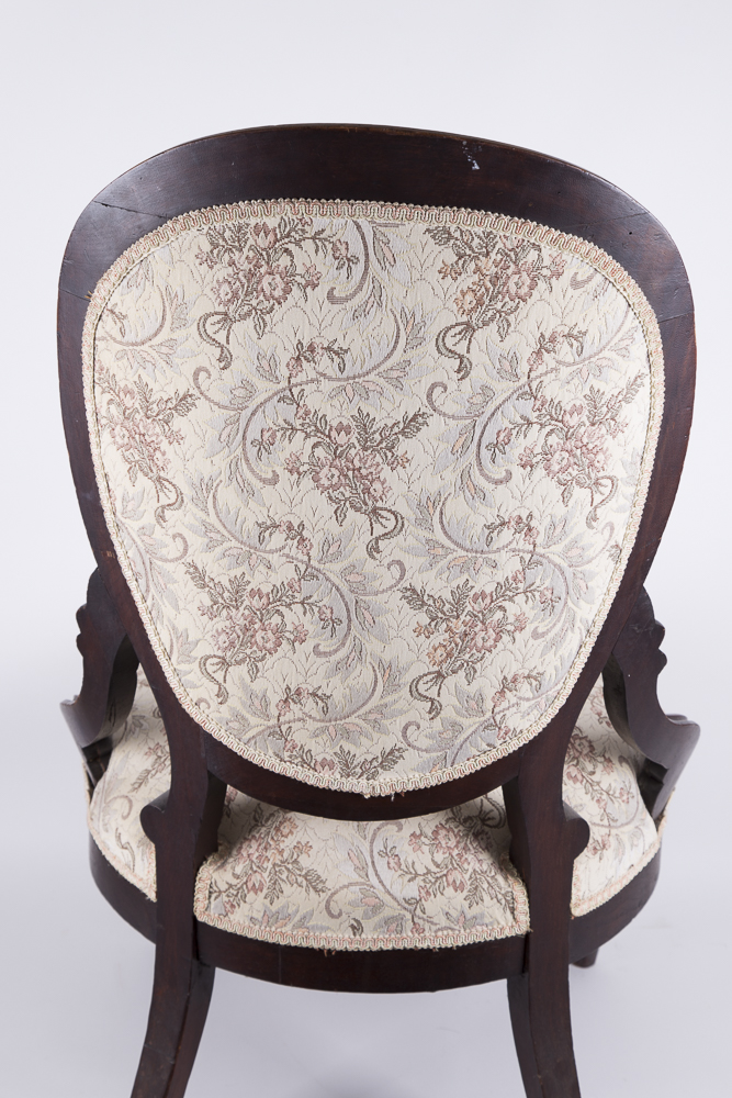 Balloon Back Parlor Chair