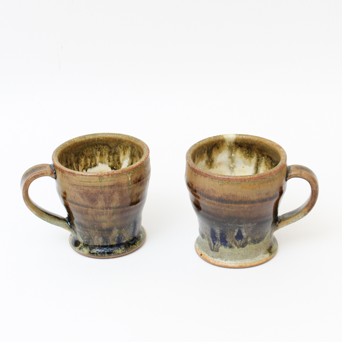 Pair of Pottery Mugs