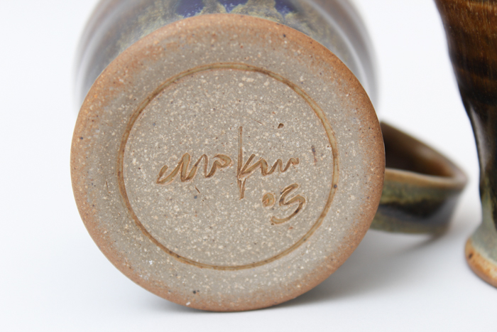 Pair of Pottery Mugs