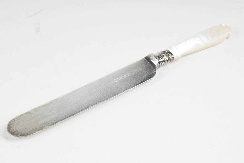 Harrison Bros & Howson Knives With Mother Of Pearl Handles