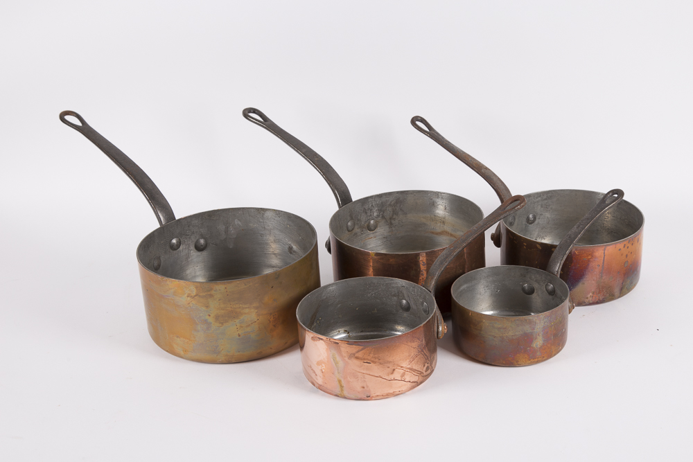 Collection of Copper Clad Cookware