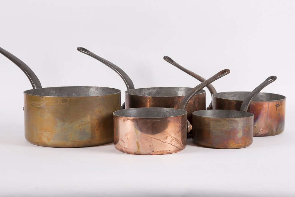 Collection of Copper Clad Cookware