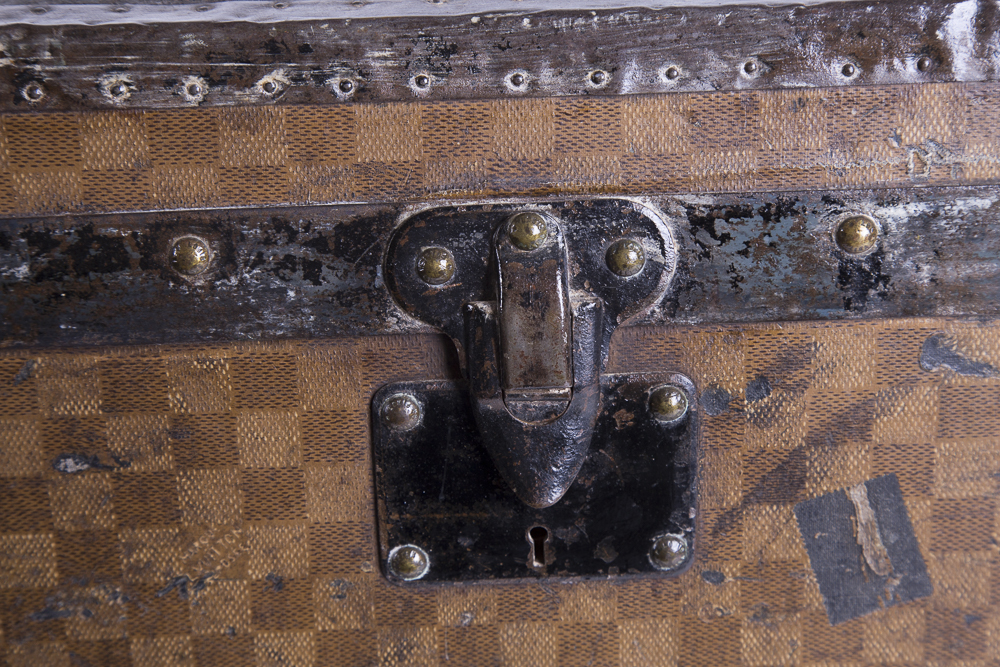 Antique Louis Vuitton Steamer Trunk