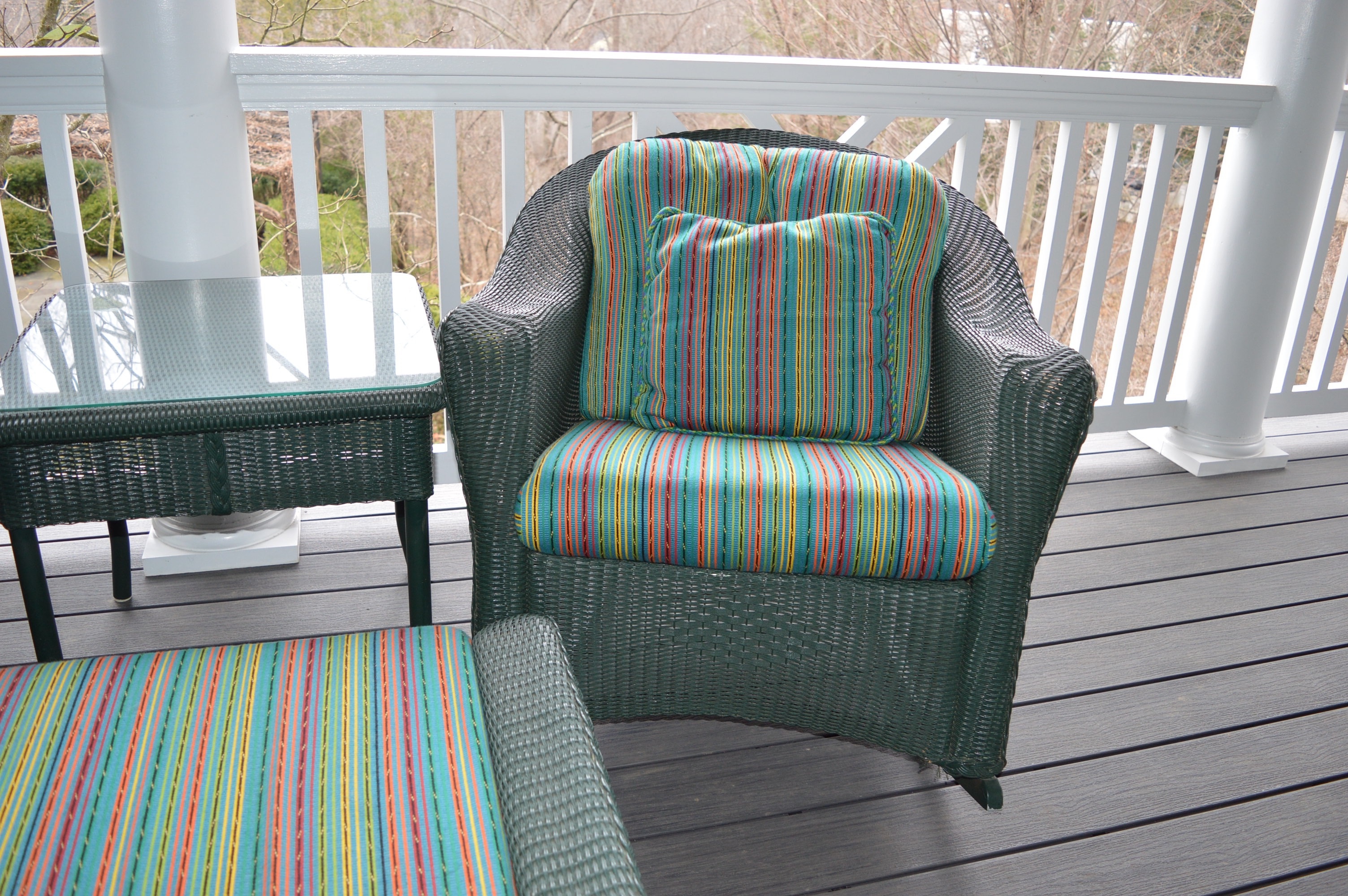 Lloyd Flanders All Weather Wicker Patio Set (4pc)