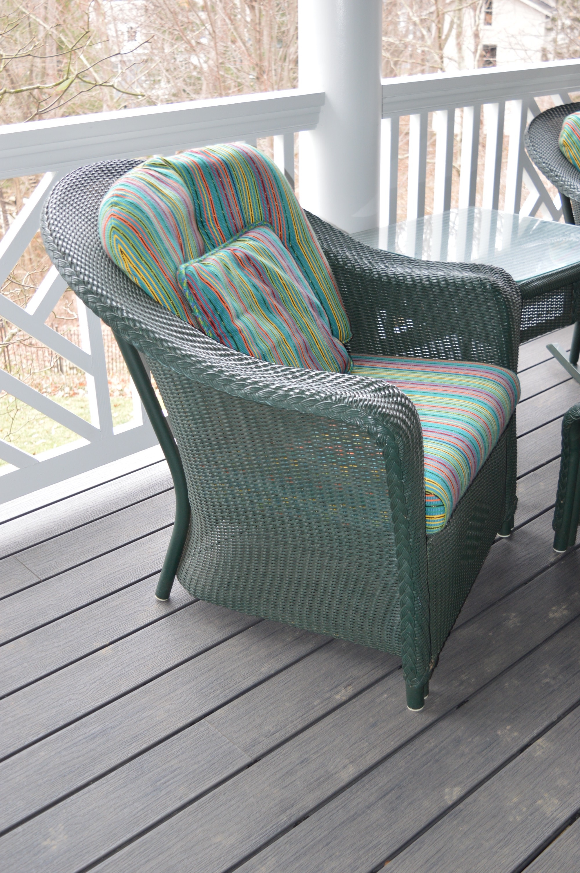Lloyd Flanders All Weather Wicker Patio Set (4pc)