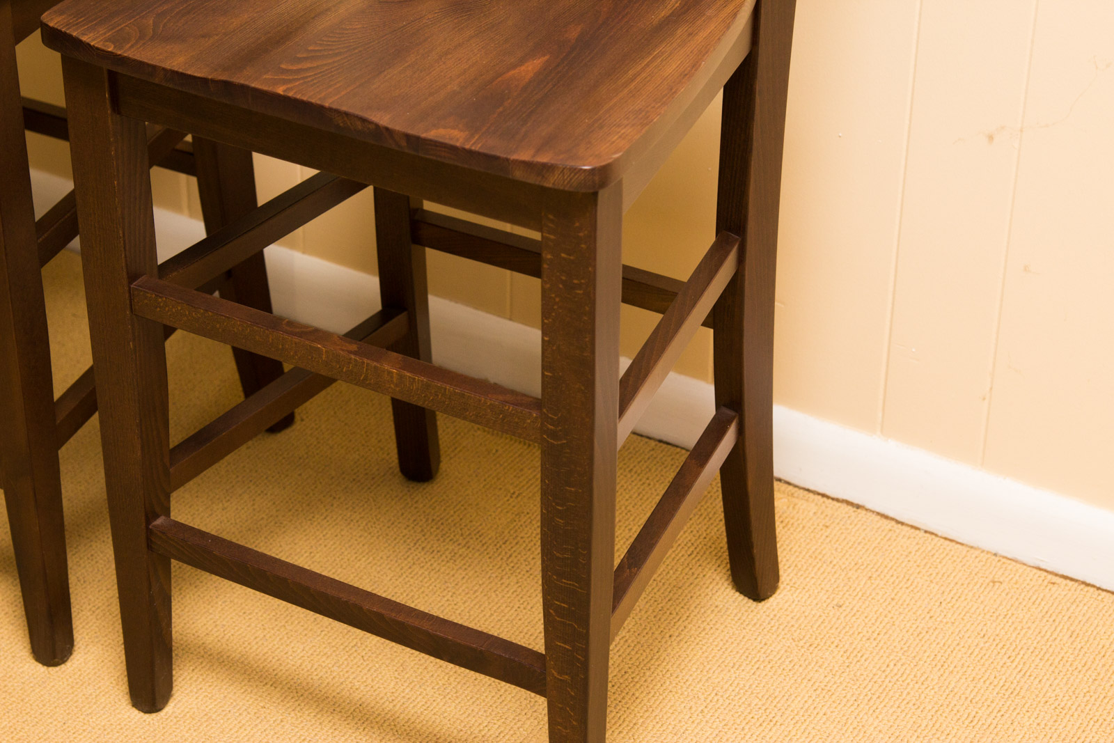 Pottery Barn Wood Bar Stools