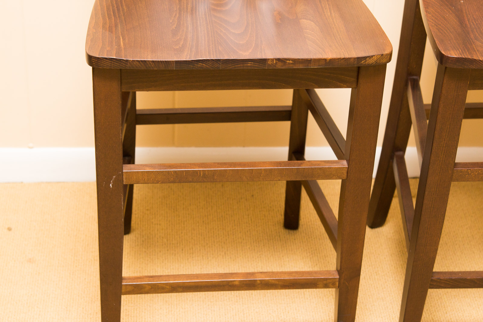 Pottery Barn Wood Bar Stools