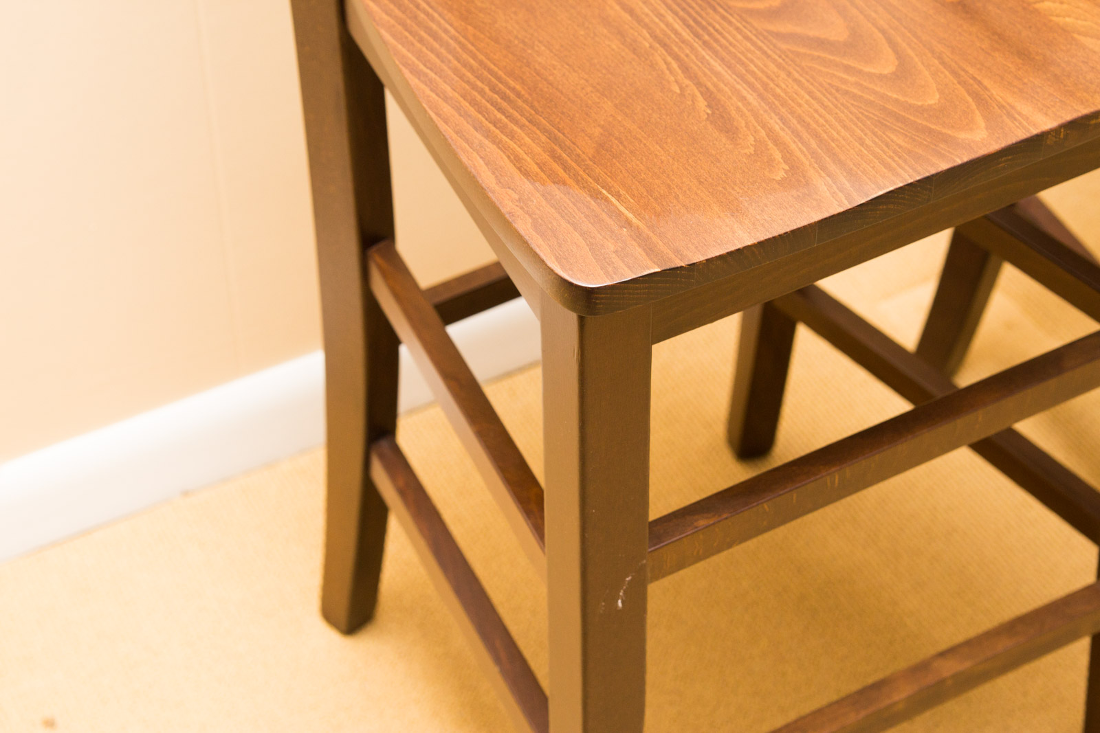 Pottery Barn Wood Bar Stools