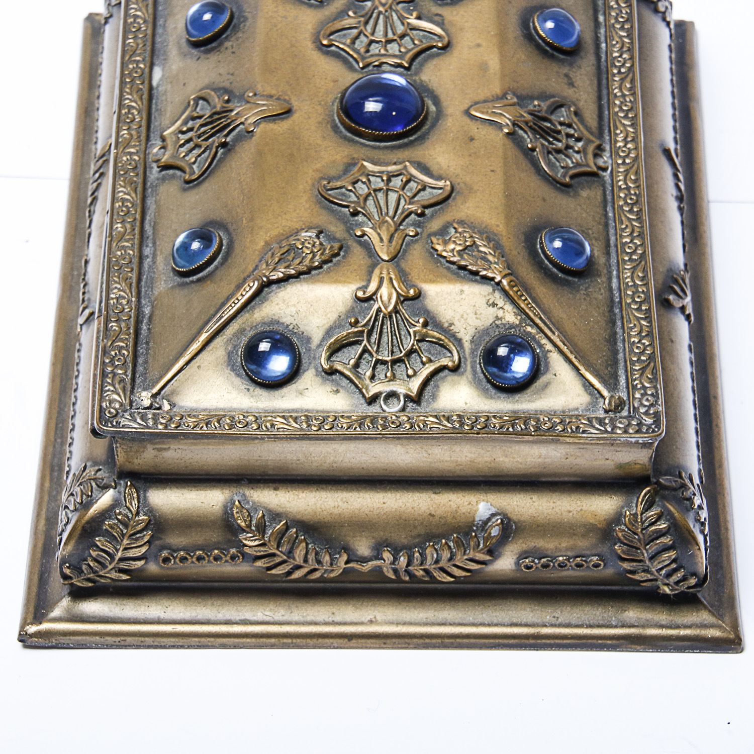 Antique Brass Jewelry Box