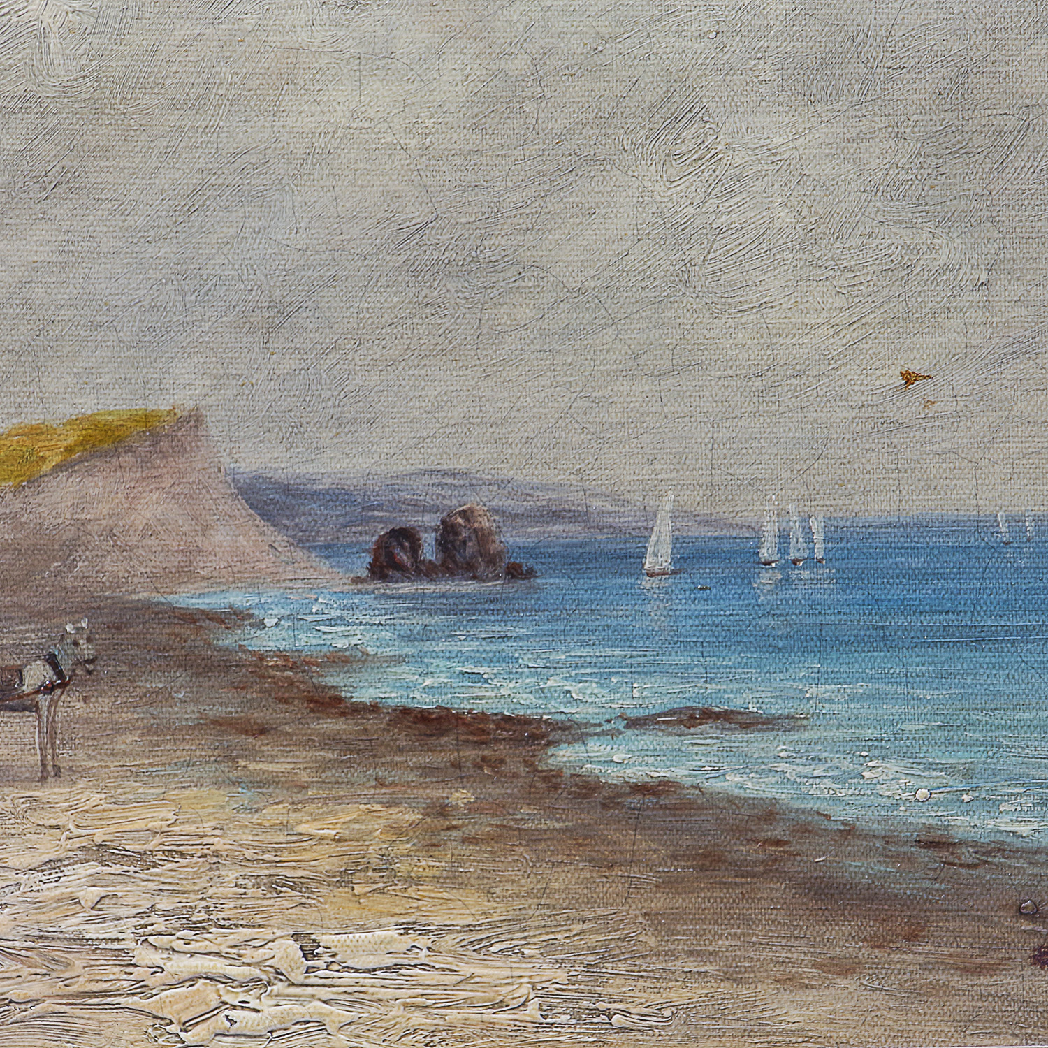 T. Cole Oil Painting on Canvas