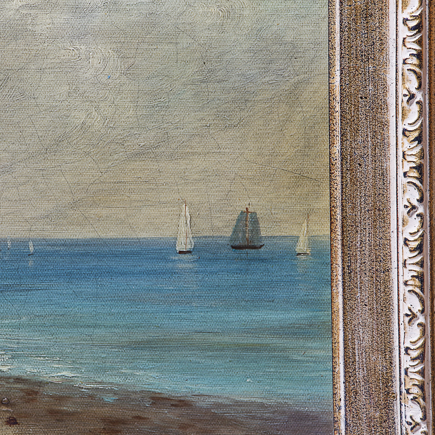 T. Cole Oil Painting on Canvas