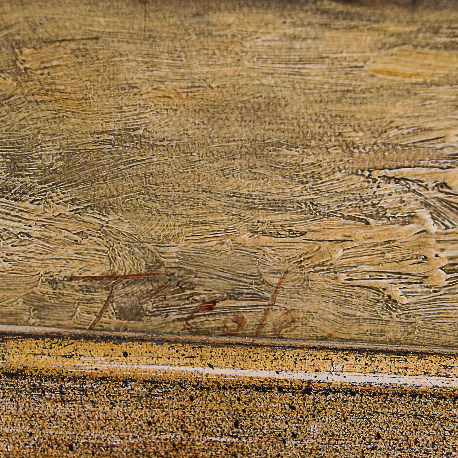 T. Cole Oil Painting on Canvas