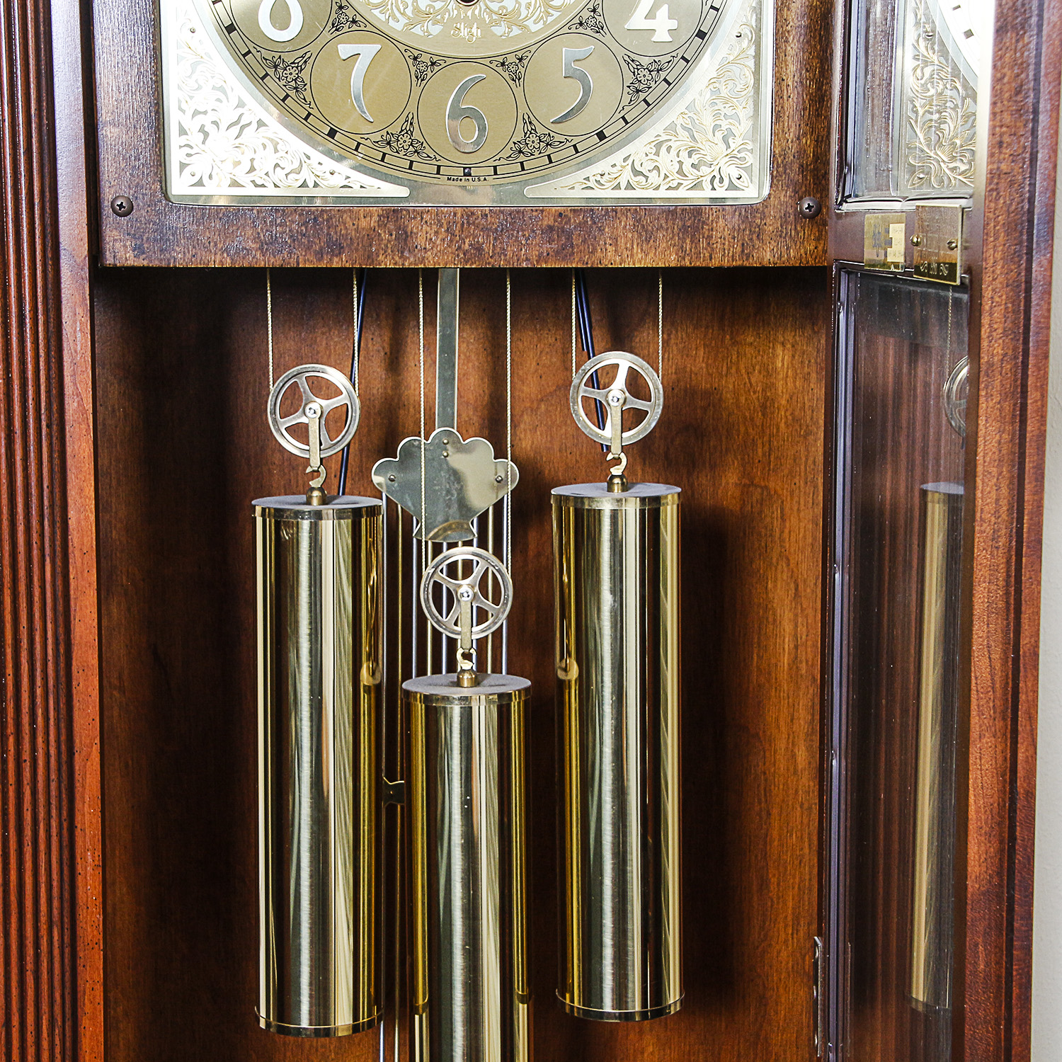 Vintage Sligh Grandfather Clock