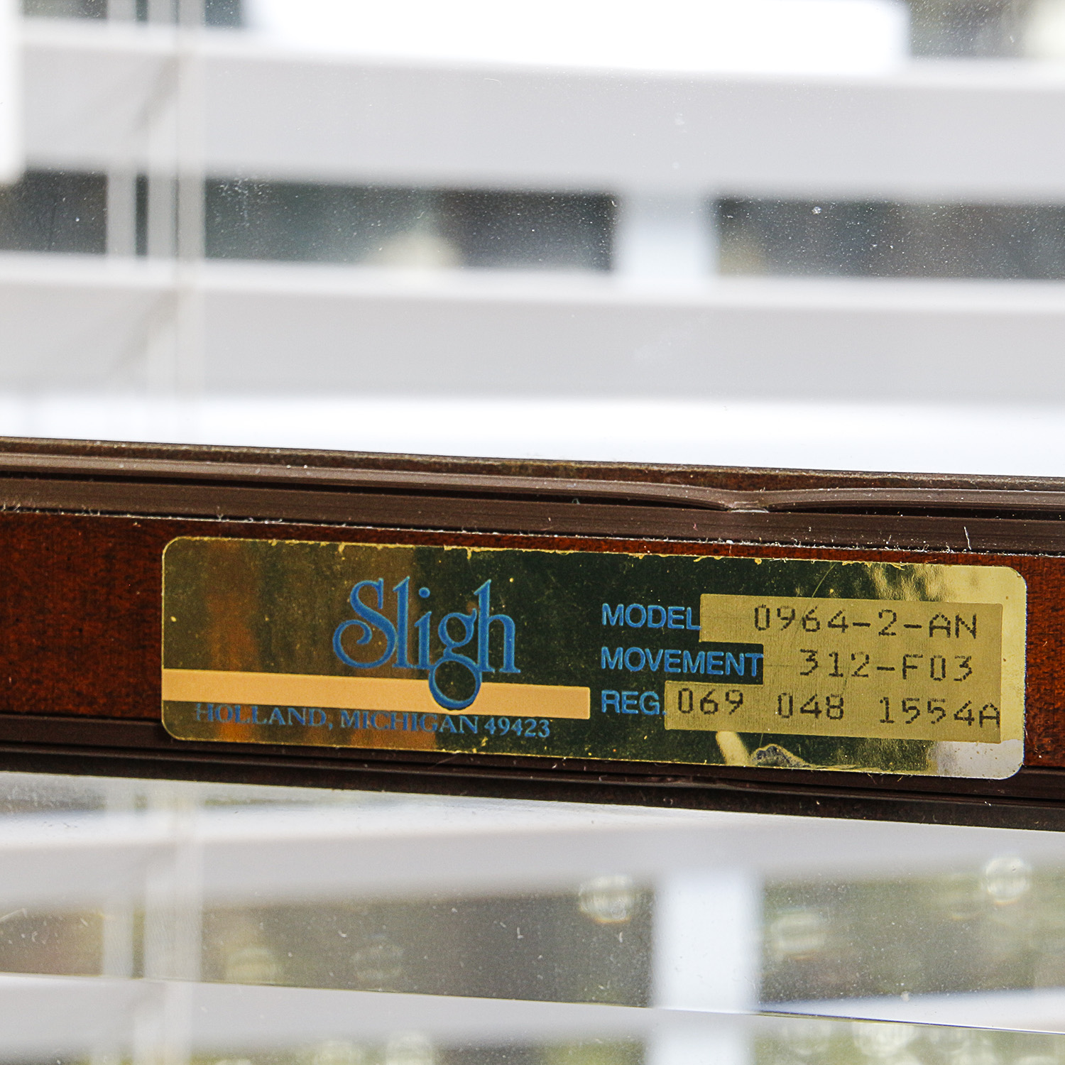 Vintage Sligh Grandfather Clock