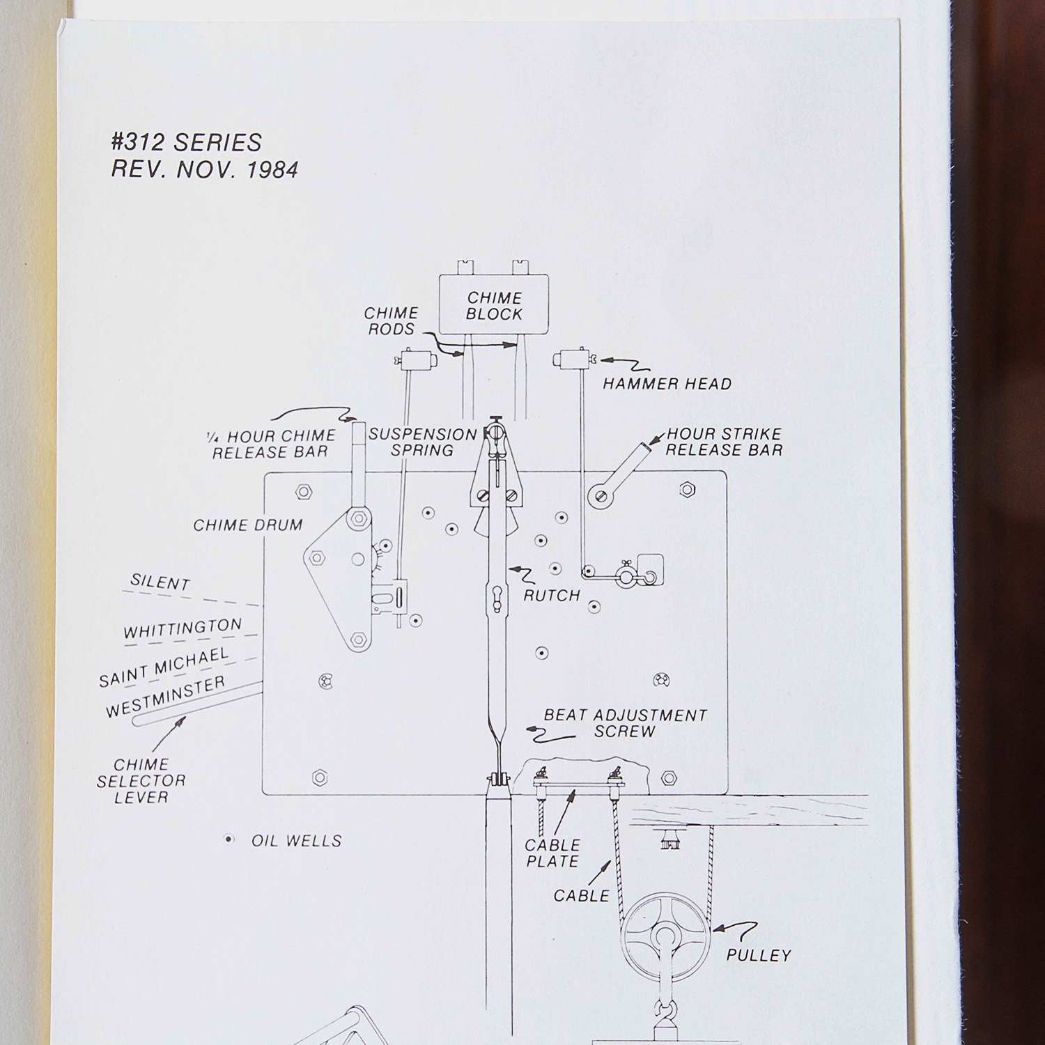 Vintage Sligh Grandfather Clock