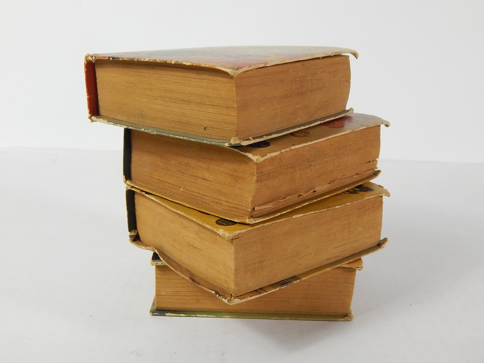 Four Vintage Childrens Western-Themed Books