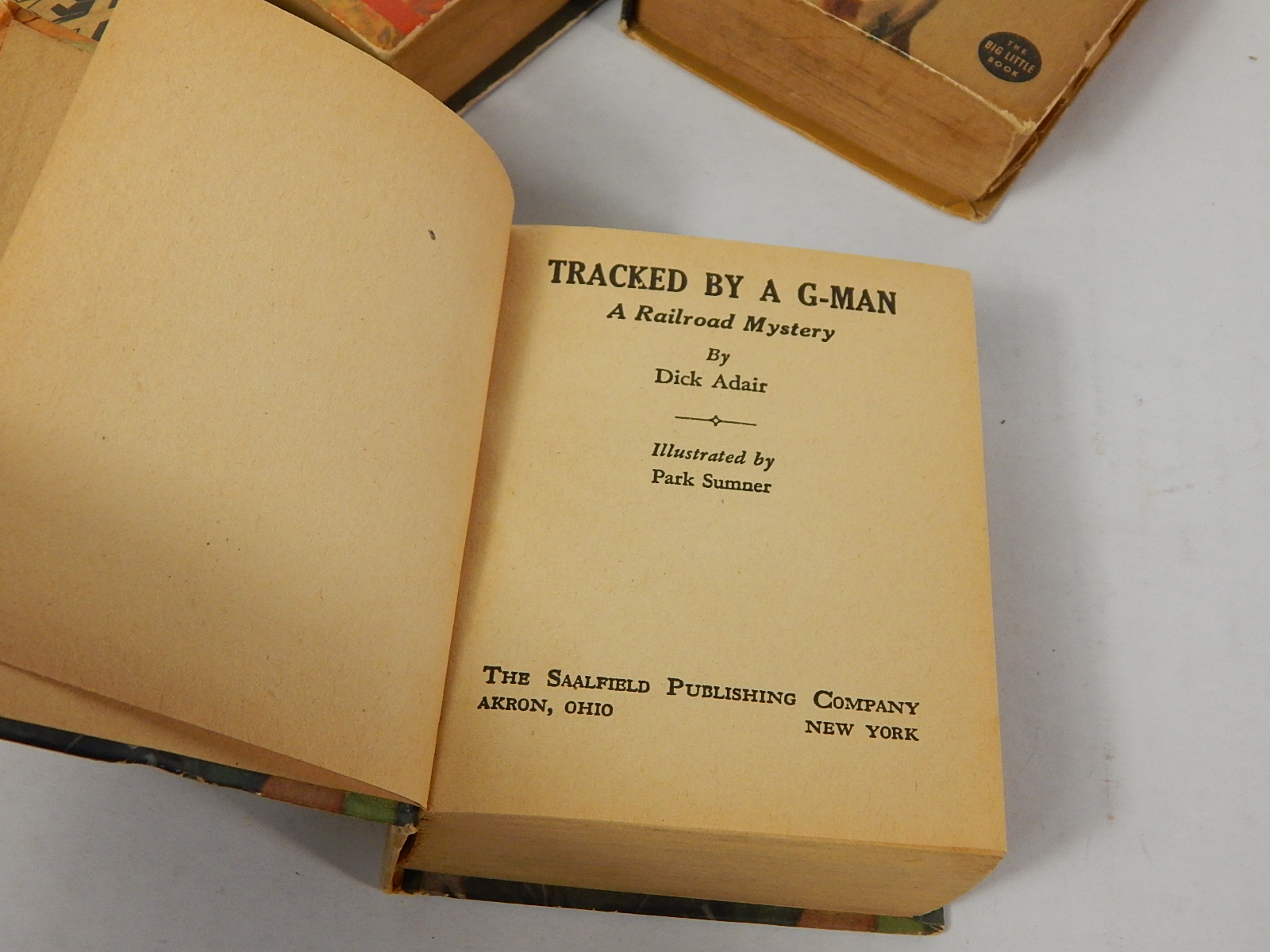 Four Vintage Childrens Western-Themed Books