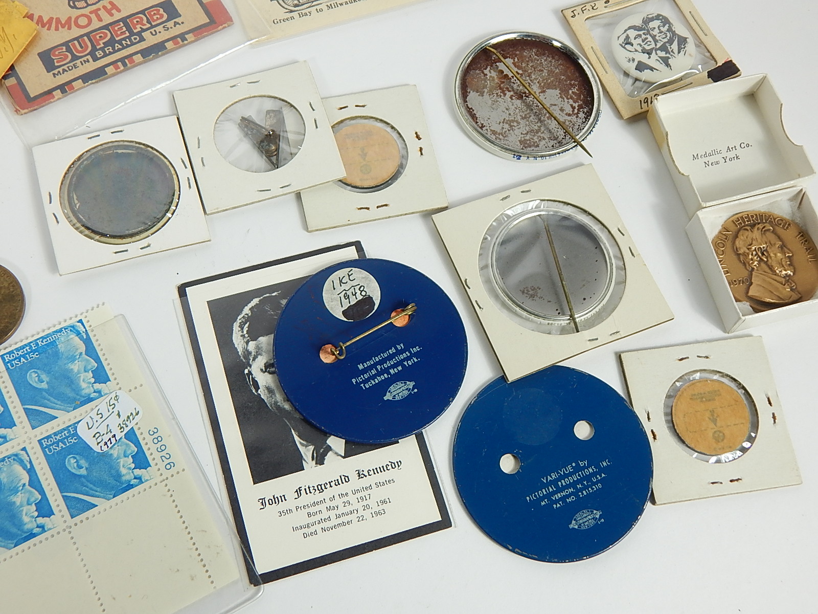 Presidential Memorabilia Lot